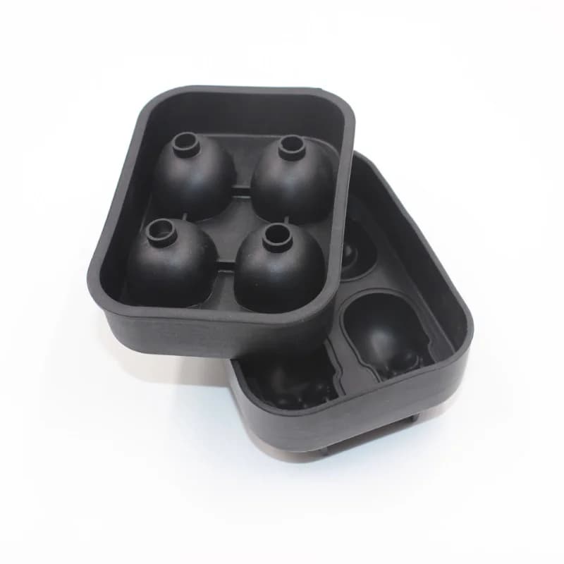 Formă pentru bilă de gheață 3D cu craniu