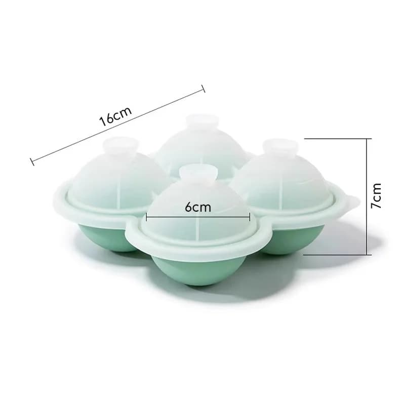 Formă mare pentru bilă de gheață, 6.5cm