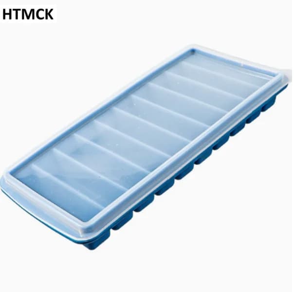 Tavă lungă pentru batoane de gheață cu capac